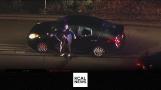 Nearly two-hour long chase ends with possible DUI suspect's arrest
