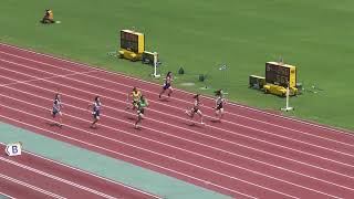 2年女子100m予選5組 千葉県中学総体2024