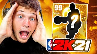 My First Crazy Pack Opening PULL!! - NBA 2K21 No Money Spent #16
