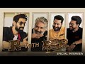 R with RRR Interview | NTR, Ram Charan, SS Rajamouli, Rana Daggubati