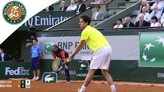 Benneteau/Roger Vasselin v Granollers / Lopez 2014 French Open men's double Final