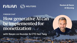 How to Monetize Gen AI at Scale | Ilan Twig @davos