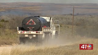 Wildfires rage across Great Plains as dangerous fire weather persists