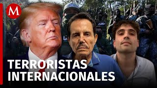 Estados Unidos designa a seis cárteles mexicanos como grupos terroristas