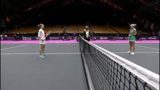 Clara Tauson vs. Viktorija Golubic | 2021 Lyon Final | WTA Match Highlights