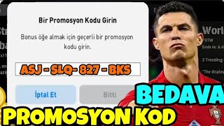 PROMOSYON KOD ! BEDAVA RONALDO - MESSİ ! COİNS PARASI ! NASIL ALINIR ! eFootball 2025 MOBİLE