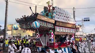 住吉神社祭典 2023 中日森下組宮入り