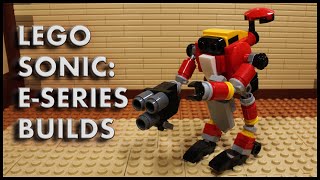 LEGO Sonic E-series MOC Builds