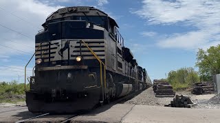 NS 277 passes Cooke road at MP 6 with cool K5LLA!