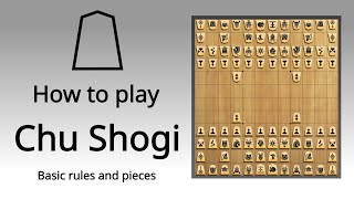 Chu Shogi - How to play, part 1/2 (using internationalized piece set)