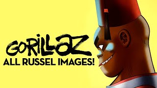 Gorillaz • All Russel Images (HUMANZ)