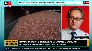 ROMÂNIA AR PUTEA REDEVENI GRÂNARUL EUROPEI -  RUSIA ȘI UCRAINA AU BLOCAT O PARTE DIN EXPORTURI