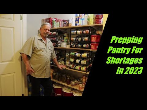 How To Start & Organize Your Prepper Food Pantry Tour And Unboxing Of ...