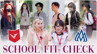 School Fit Check: Đại chiến ĐH VĂN LANG vs HOA SEN, SV trường nào lên đồ chất hơn? | #teamUnBox