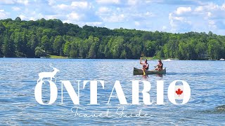 Ontario Travel Guide : Haliburton Town / Sea-doo, Canoe, Paddle board at GEO Holiday Resort.