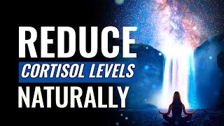 Reduce Cortisol Levels Naturally | Stress Reduction Music Therapy | Brain Calmin