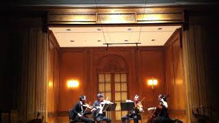 Zorá String Quartet - Curtis Institute of Music - January 26, 2018