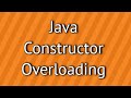 Java Constructor Overloading