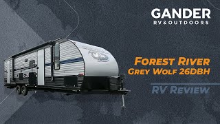 2020 Forest River Grey Wolf 26DBH, the most popular bunkhouse RV around!