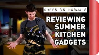 Chefs vs Normals Reviewing Summer Gadgets | Sorted Food