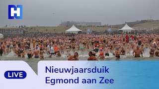 TERUGKIJKEN 🔴 Nieuwjaarsduik in Egmond aan Zee