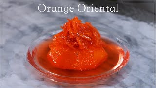 【オレンジのオリエンタル風】Orange Oriental