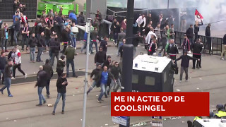 Frustratie en woede bij Feyenoord-supporters op de Coolsingel