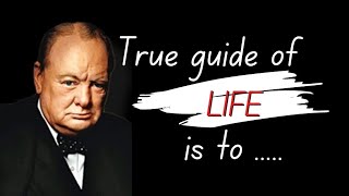 winston churchill quotes about life