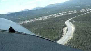 TakeOff Whitehorse Canada Rwy 13R Cockpit View