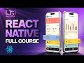 React Native Full Course 2026 | Build, Publish and Monetize a Full Stack Mobile App to App Store