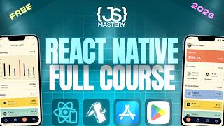 React Native Full Course 2026 | Build, Publish and Monetize a Full Stack Mobile App to App Store