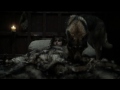 bran starks s direwolf kills the assassin game of thrones 1x02 hd