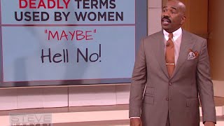 Deadly words used by women || STEVE HARVEY