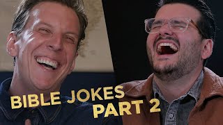 Bible Jokes Part 2 - Don't Laugh Challenge Video!
