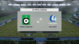 Cercle Brugge vs Gent | Belgian Pro League (17/10/2020) | Fifa 21