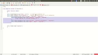 How to setup validation in form in php using codeigniter