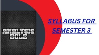 BA(NEP)--SYLLABUS FOR SEMESTER 3, (ENGLISH)