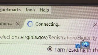 Virginia's online voter registration system overwhelmed on deadline day