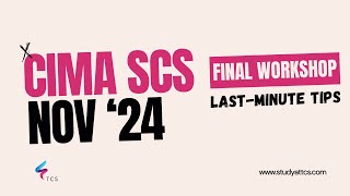 CIMA Strategic Case Study (SCS) November 2024 (Rotomyne): Final Workshop