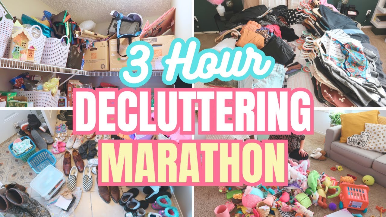 ôüá å 3 Hour Decluttering Marathon 2024 Extreme Cleaning Motivation
