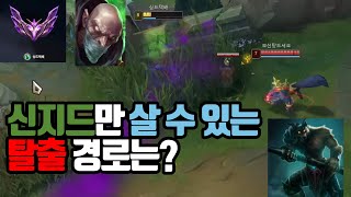 탑 신지드 운영 이 영상 하나로 끝냅니다 (타 챔피언에도 응용 가능)