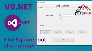Find a Square root using visual studio 2019 #programming