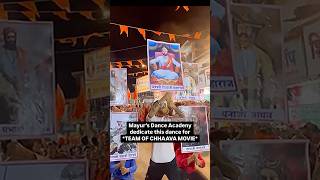 CHHAAVA | छावा | DEDICATED THIS DANCE FOR CHHAAVA MOVIE TEAM | VICKY KAUSHAL | MAYUR’s DANCE ACADEMY