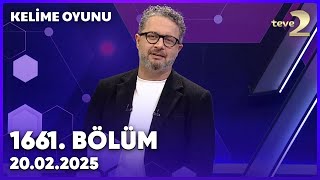 Kelime Oyunu 1661. Bölüm | 20 Şubat 2025