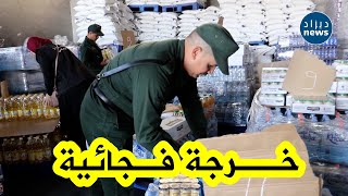 عناصر الدرك الوطني ببومرداس تنظم خرجة ميدانية للوقوف على مدى تقيد التجار بتطبيق الاجراءات اللازمة