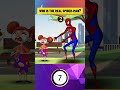 Who is the real Spider Man? #games #riddleoftheday #riddles #riddlers #puzzle