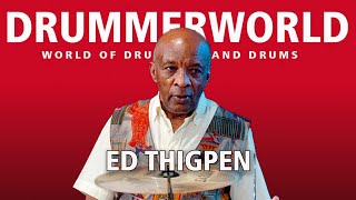 Ed Thigpen Drum Clinic: Brush Mastery and Drum Solo #edthigpen #drummerworld