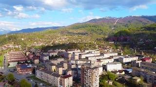 Lupeni city HD - Straja perspectiva drona Dji Mavic Mini