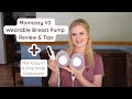 Momcozy V2 Wearable Breast Pump Review, Tips, V1 & Elive Stride Comparison