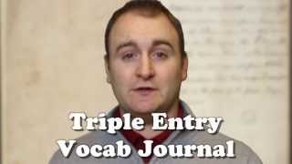 How to do a Triple Entry Vocabulary Journal - TeachLikeThis